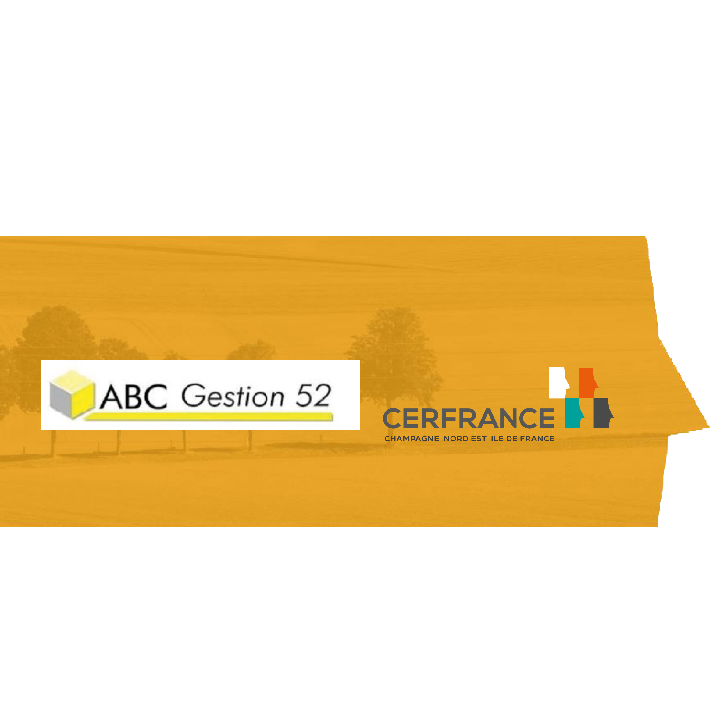 Logo ABC Gestion et Cerfrance Champagne Nord Est Ile de France