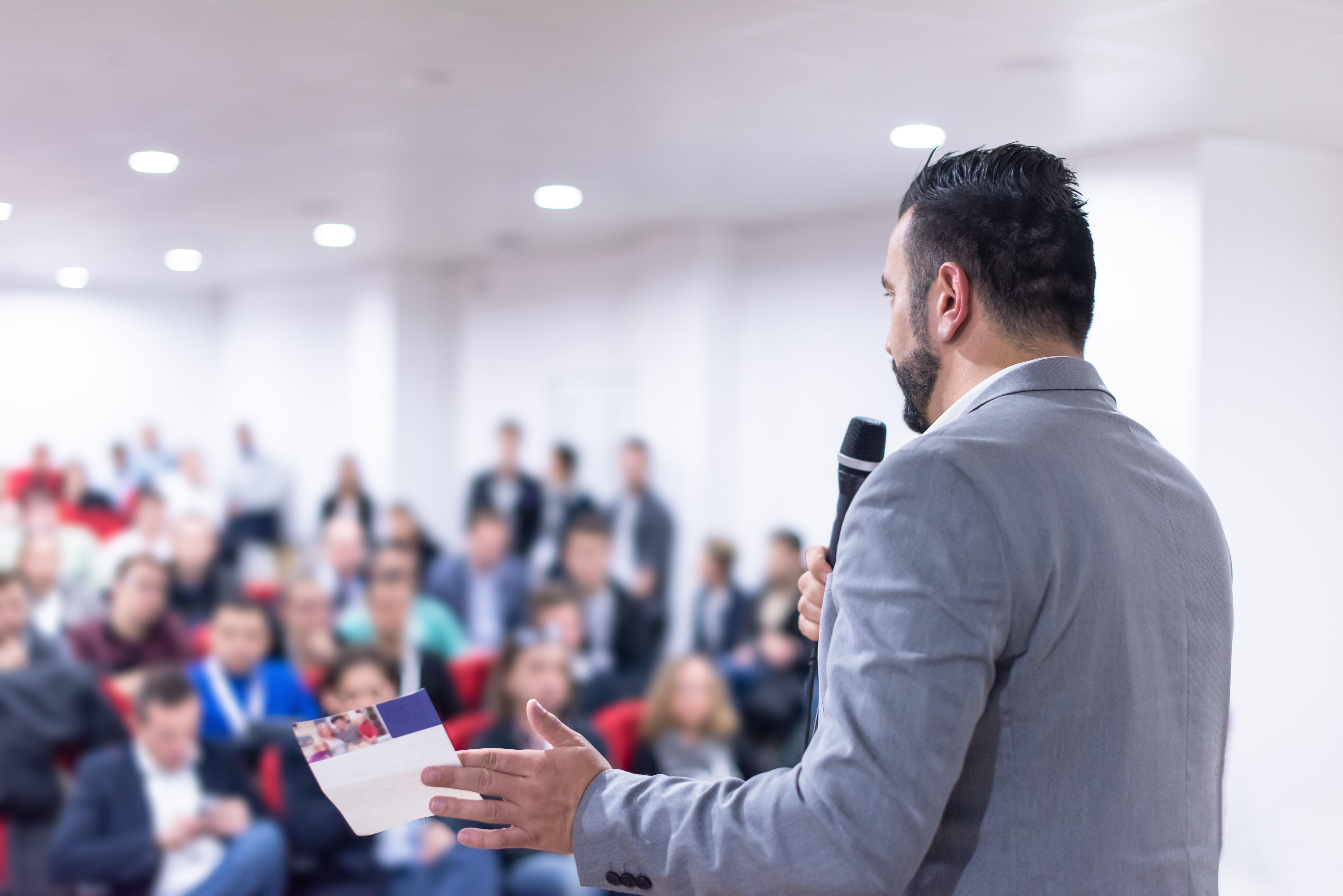 Photo d'une conférence