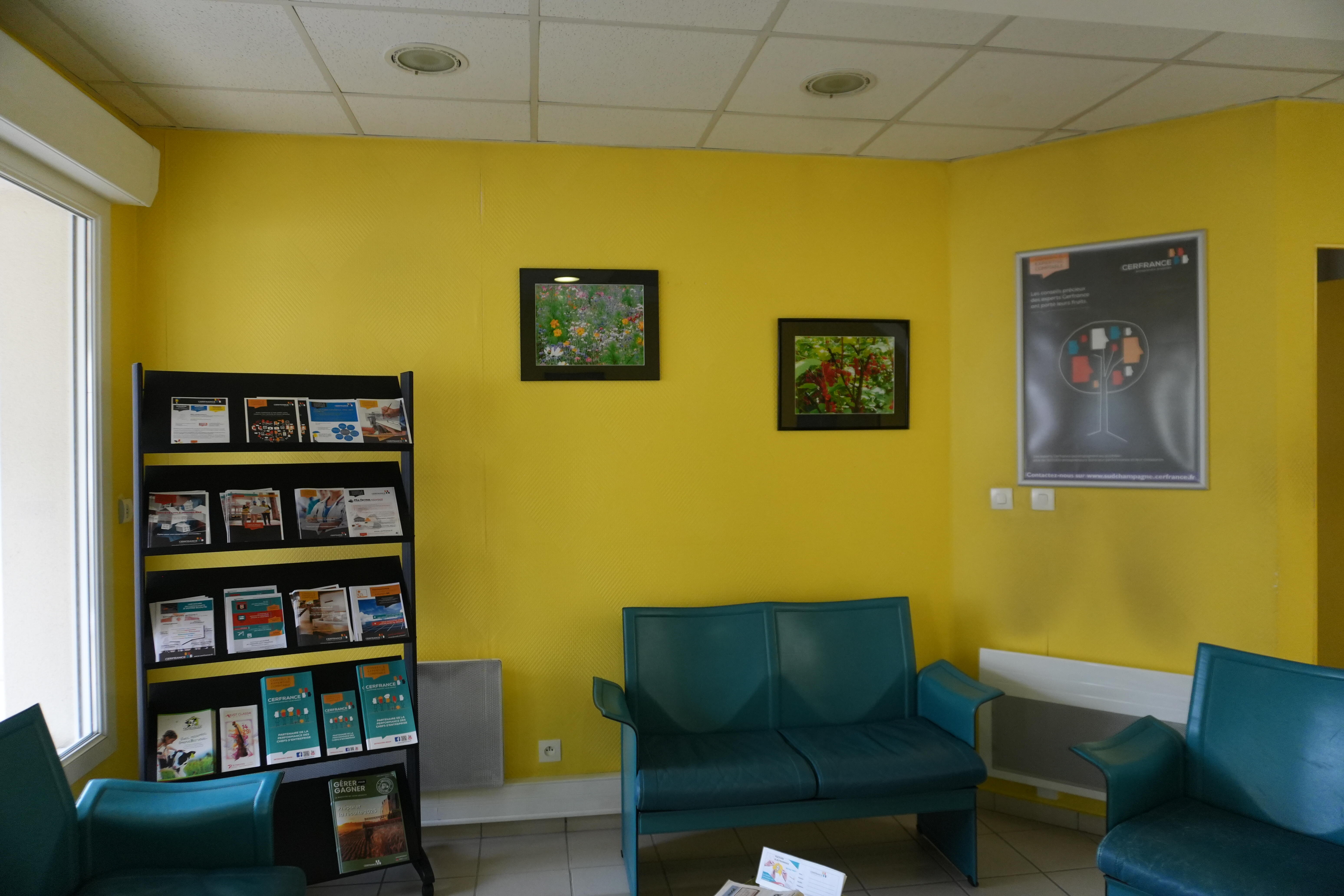 Photo de l'intérieur de l'agence de Romilly-sur-Seine